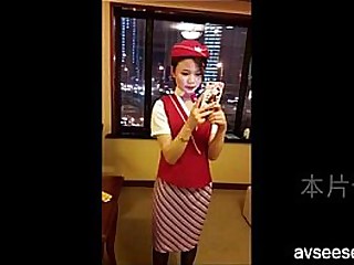 Gender a Chinese flight cabin crew